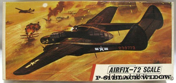 Airfix 1/72 P-61 Black Widow - Builds P-61A Or P-61B, 486 plastic model kit